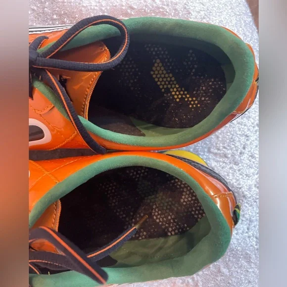 2010 PUMA Usain Bolt Orange, Yaams Running‎ Shoes Men's RARE US 10.5 - Picture 13 of 14